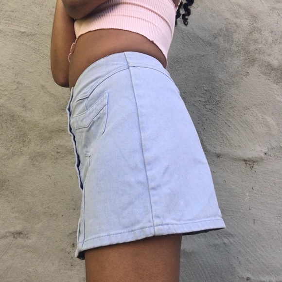 Pacsun denim mini skirt, Kendall + Kylie mini skirt - Picture 3 of 5